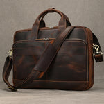 Doctors Bag Genuine Leather Laptop Bag Briefcase