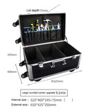 Medical Equipment Case Doctors Bag Large Aluminium Trolley Box with Wheels