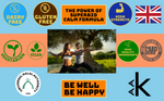 SuperBio Calm Formula Dairy Free Gluten free Vegetarian Vegan optimal clean gastrointestinal and gut health supplement Kosher Halal