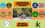 Super Cleanse Formula: Support a Healthy Gut Microbiome Vegetarian Vegan Halal Kosher Supplement