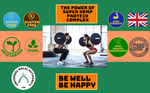 Power of Super Hemp Protein Complex HPP500/SB Vegan Food supplement Halal