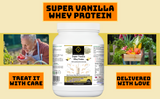 Super Vanilla Whey Protein - Muscle Growth & Recovery - Isolate Powder Online Supplement Shop Home Delivery
