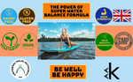 Super Water Balance Formula - Electrolyte & Fluid Balance - Vegetarian, Vegan Supplement Kosher Halal 