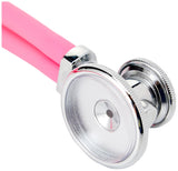 Twin Tube (Sprague Rappaport) Stethoscope Pink