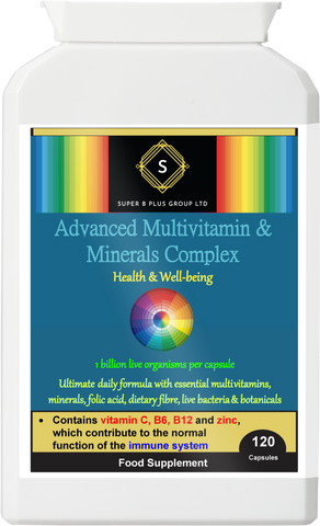 Advanced Multivitamin &
Minerals Complex M9584/SB