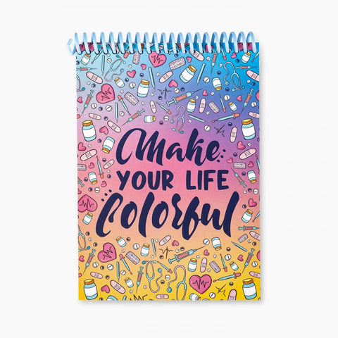 Notebook A6 Make Your Life Colorful