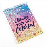 Notebook A6 Make Your Life Colorful