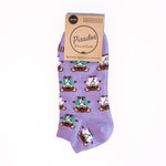 Cotton Socks Nurse Doctor Hospital Work & Travel Koalas Violet Unisex