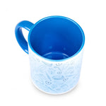 Classic Mug Nurse Print Blue Ceramic El Arte de Cuidar