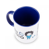 Classic Mug Soy Fisio - I am a Physio Blue Ceramic