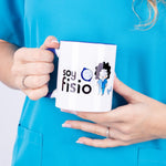 Classic Mug Soy Fisio - I am a Physio Blue Ceramic