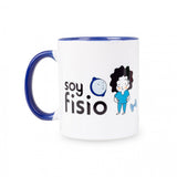 Classic Mug Soy Fisio - I am a Physio Blue Ceramic