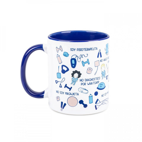 Classic Mug Physio Blue Ceramic