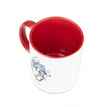 Classic Mug Love Heart Red Ceramic