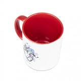 Classic Mug Love Heart Red Ceramic