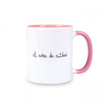 Personalised Custom Name Classic Mug Band-Aid Pink Ceramic