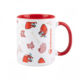 Classic Mug Organs Red Ceramic