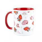 Classic Mug Organs Red Ceramic