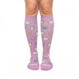 Certified Compression Socks Nurse Doctor Hospital Work & Travel Midwife Unisex