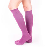 Certified Compression Socks Nurse Doctor Hospital Work & Travel Unisex Violet