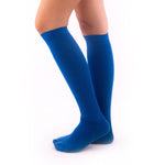 Certified Compression Socks Nurse Doctor Hospital Work & Travel Unisex Blue