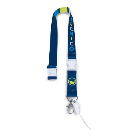 Lanyard with Trident Hook & Carabiner & Safety Clip Technician Retro