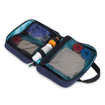 First Aid Bag with Mesh Pockets Blue