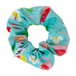 Scrunchie 100% Cotton Soft Elastic Flamingo