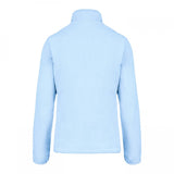 Personalised Custom Name Women Fleece Jacket Sweet Light Blue Design 2