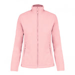 Personalised Custom Name Women Fleece Jacket Sweet Pink Design 1