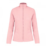 Personalised Custom Name Women Fleece Jacket Sweet Pink Design 1