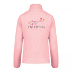 Personalised Custom Name Women Fleece Jacket Sweet Pink Design 1