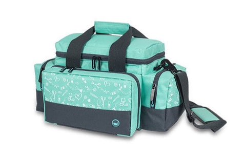 Medical Emergency Bag for Home Care Lightweight Aqua