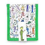 KEENS Nurse Pocket Organizer Multicolor Green