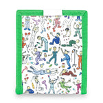 KEENS Nurse Pocket Organizer Multicolor Green