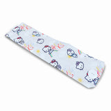 Headband Mask Holder with Buttons 100% Cotton Kitty