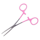 Kocher-Kelly Forceps Stainless Steel Pink