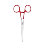 Kocher-Kelly Forceps Stainless Steel Red