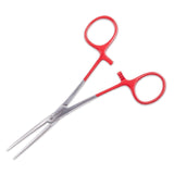 Kocher-Kelly Forceps Stainless Steel Red