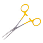 Kocher-Kelly Forceps Stainless Steel Yellow