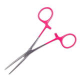 Kocher-Kelly Forceps Stainless Steel Hot Pink