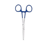 Kocher-Kelly Forceps Stainless Steel Royal Blue