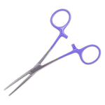 Kocher-Kelly Forceps Stainless Steel Purple