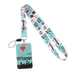 Lanyard with ID Holder Anatomy