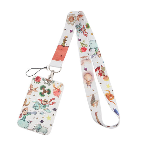 Lanyard with ID Holder Little Prince Helicopter