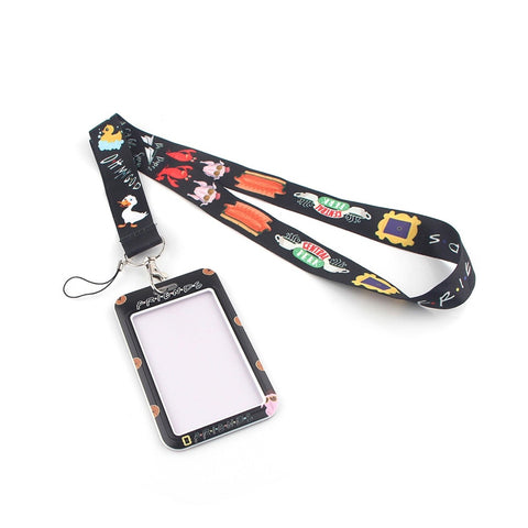 Lanyard with ID Holder F·R·I·E·N·D·S - N·U·R·S·E·S