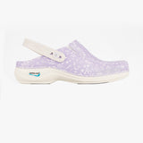 Leather Washable Clog Wash'Go Lavender