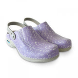 Leather Washable Clog Wash'Go Lavender