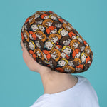 Long Hair Surgical Cap with Elastic Band - Hogwarts Characters