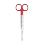 Mayo Scissors Reusable Autoclavable Stainless Steel  Red